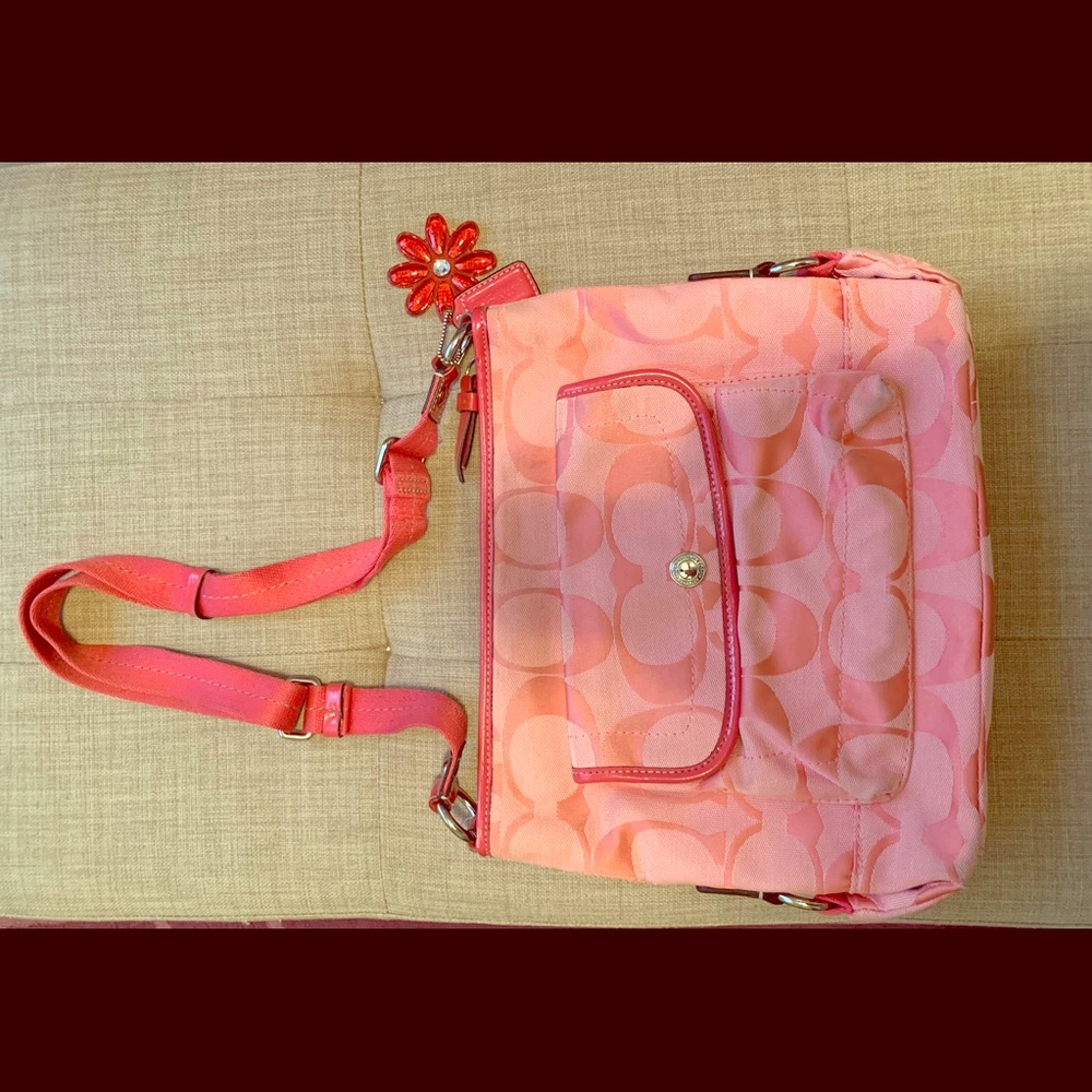 Pink Coach Purse